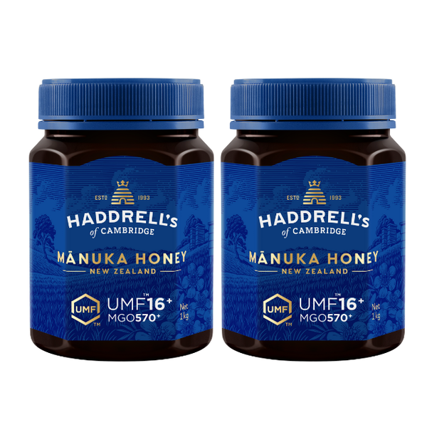 [Bundle of 2] Haddrell's of Cambridge Manuka Honey UMF® 16+ 1kg