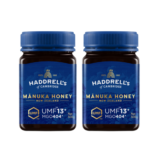[Bundle of 2] Haddrell's of Cambridge Manuka Honey UMF® 13+ 500g