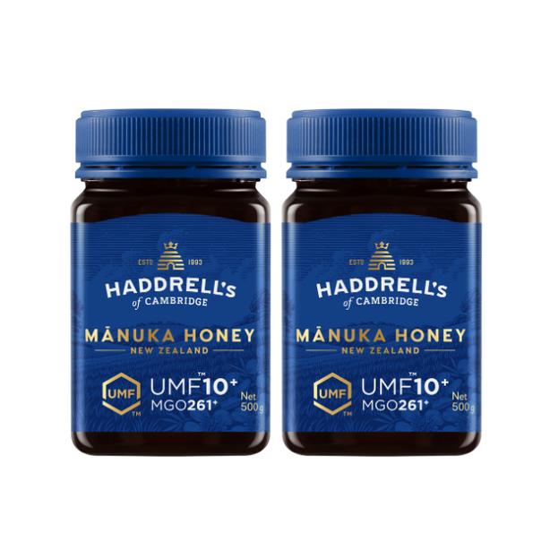 [Bundle of 2] Haddrell's of Cambridge Manuka Honey UMF 10+ 500g