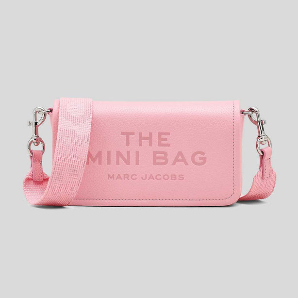 MARC JACOBS The Leather Mini Bag Ribbon Pink RB-2S4SMN080S02