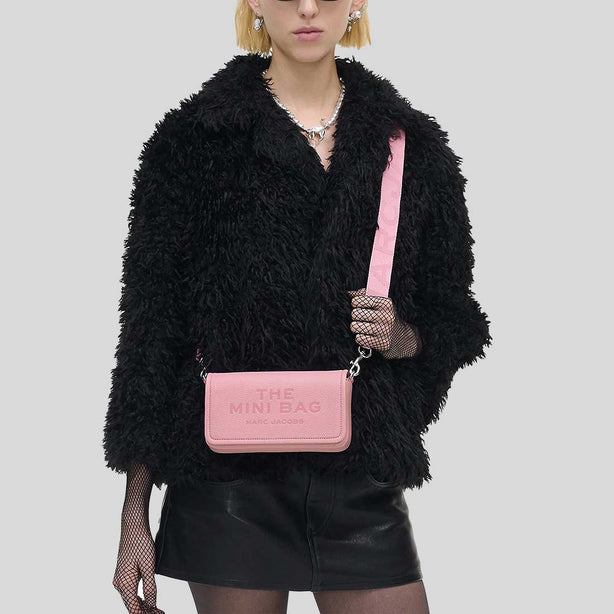 MARC JACOBS The Leather Mini Bag Ribbon Pink RB-2S4SMN080S02