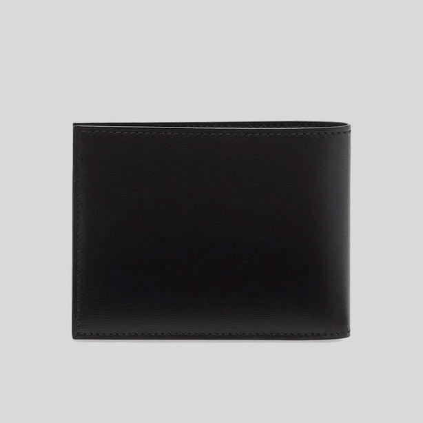 FERRAGAMO Classic  Men's Leather Bifold Wallet Black RB-770089