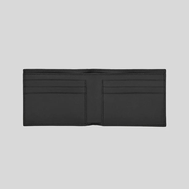 FERRAGAMO Classic  Men's Leather Bifold Wallet Black RB-770089