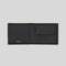 FERRAGAMO Gancini Men's Leather Bifold Coin Wallet Black RB-775646