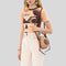 CHLOE Mini Horse Medal Basket In Natural Fibers Sepia Brown RB-CH25US593O8227S