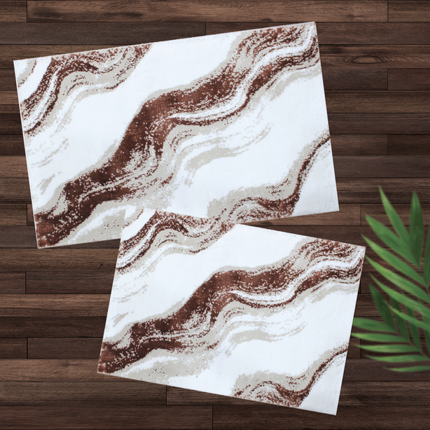 Charles Millen Signature Collection Palais Series Sequoia Cotton Canvas Mat With Anti Slip Backing