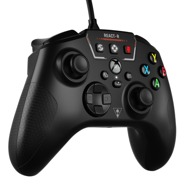Turtle Beach React-R Controller - Wired Gaming Controller for Xbox Series X & S, Xbox One, and Windows - Black