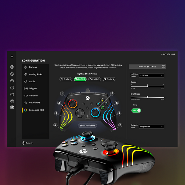 Turtle Beach Afterglow Wave Wired Controller Compatible with Xbox,  Windows 10 & 11