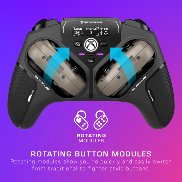 Turtle Beach Stealth Pivot Wireless Smart Controller Compatible with PC, Xbox, Mobile, Smart TVs with Bluetooth