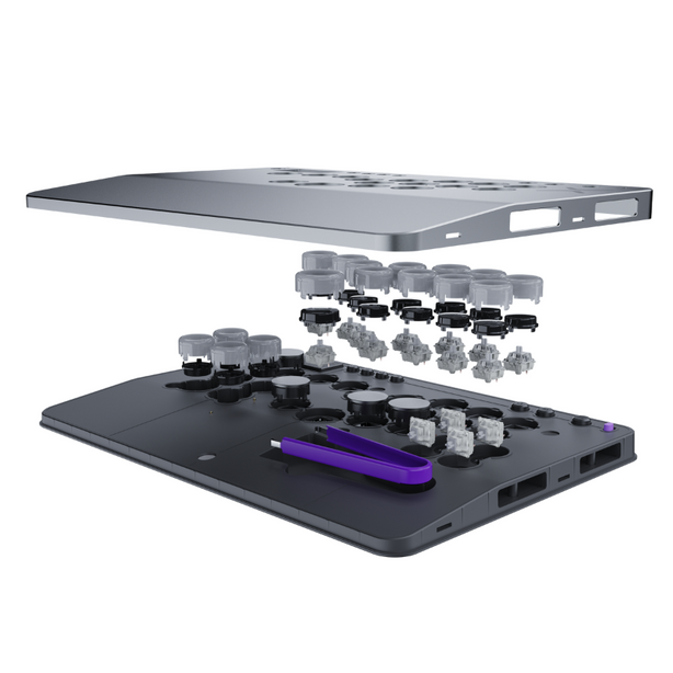 Turtle Beach Victrix Pro KO Leverless Fight Stick For Compatible with PlayStation, Windows 10 & 11