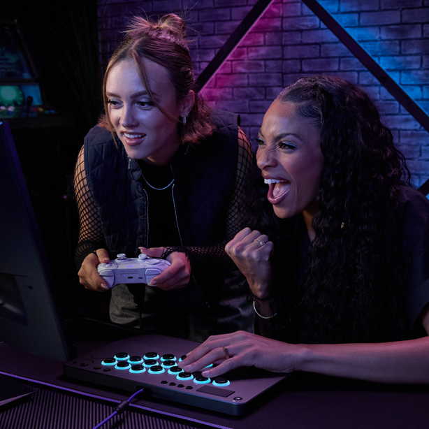 Turtle Beach Victrix Pro KO Leverless Fight Stick For Compatible with PlayStation, Windows 10 & 11