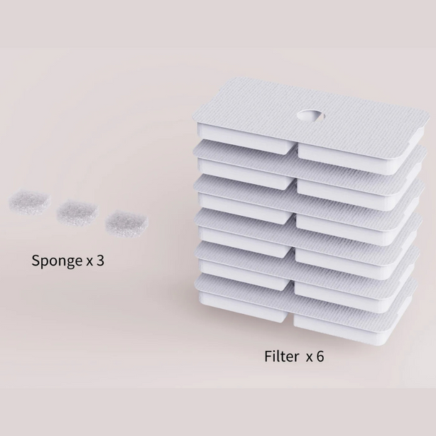 Enabot ROLA Smart Pet Water Fountain Filter Set