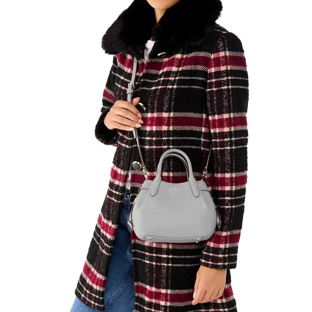 Kate Spade Dumpling Mini Satchel Bag in Mountain Grey KI859