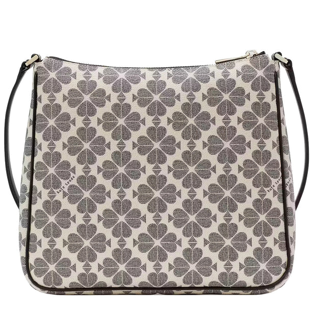 Kate Spade Signature Spade Flower Large Swingpack Crossbody Bag in Black Multi KG481