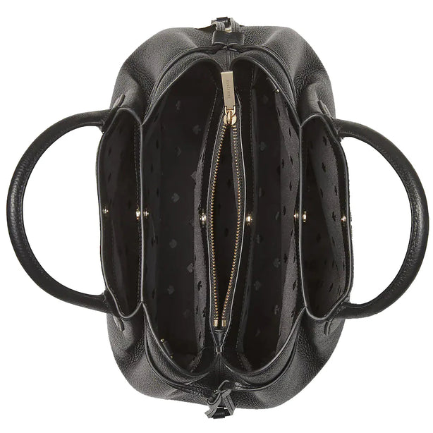Kate Spade Dumpling Large Satchel Bag in Black k8134