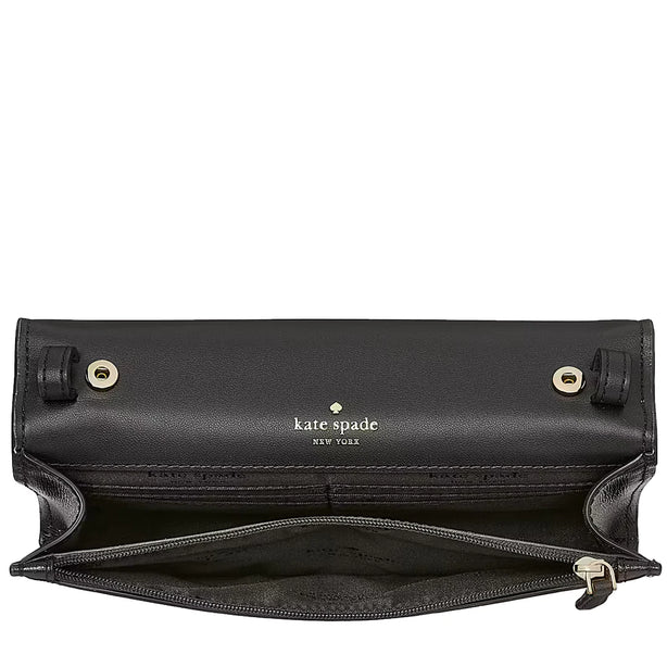 Kate Spade Perry Leather Crossbody Bag in Black KG029