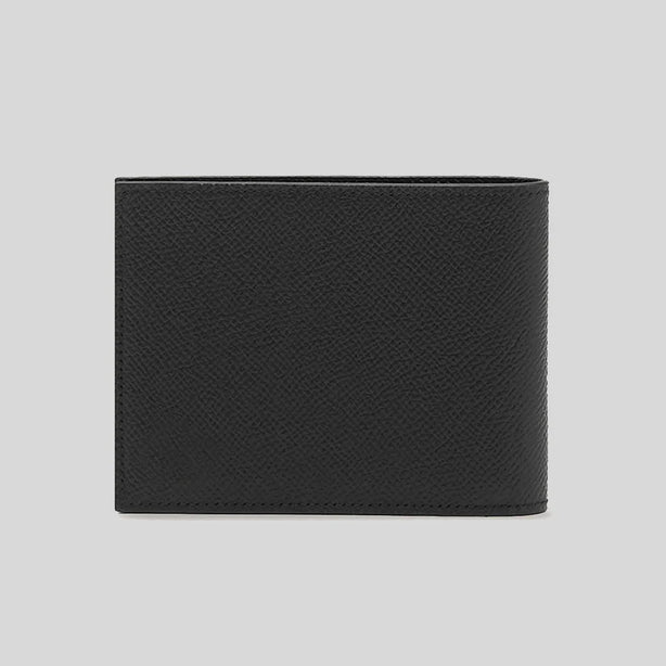 FERRAGAMO Gancini Men's Leather Bifold Wallet Black RB-775644