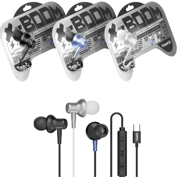 Yookie X-BOOM Wired Earphone