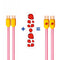 Yookie STRAWBERRY BAR 60W Type C to C / Type-C to Lightning Cable (1m)