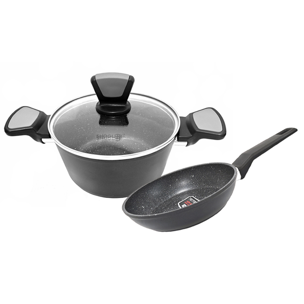 Shogun Rio 5 Set (18cm Casserole +18cm Frypan) - New
