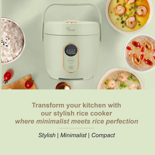 La Gourmet Electric 0.8L Digital Rice Cooker (Cream) - New