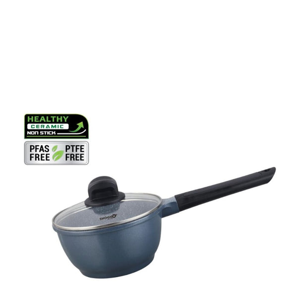 La gourmet Shogun Kyoto Ceragan 18cm Saucepan (Induction) - New