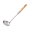 La Gourmet Stainless Steel Ladle With Wooden Handle - New
