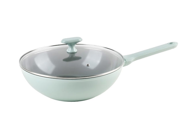 La gourmet Shogun Okinawa Ceragan Non Stick 30cm Wok