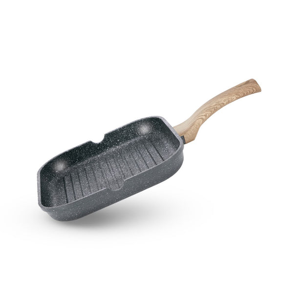 La gourmet Shogun Granite Plus Ceragan 28cm Non Stick Grillpan (Induction) - New