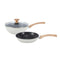 La gourmet Shogun Dusky Wok Set (24cm Wok + 20cm Frypan) - New