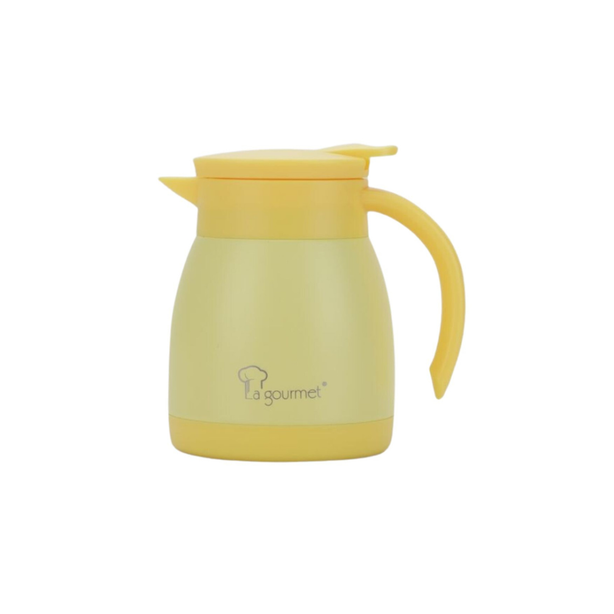 La Gourmet Spring 500ml Coffee Pot (Yellow) - New