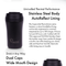 La Gourmet Super Wide 400ml Tumbler Mug (Blue) - New