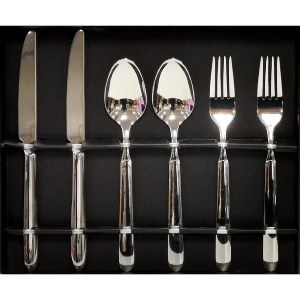 La Gourmet 6Pcs Cutlery Set, (Spoon + Fork + Knife) -  New