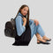COACH Court Backpack In Signature Canvas Walnut/Black RB-CZ176