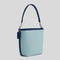 COACH City Bucket Bag In Colorblock Light Blue/Deep Blue RB-CBA54