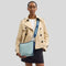 COACH City Bucket Bag In Colorblock Light Blue/Deep Blue RB-CBA54