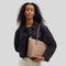 COACH Zip Top Tote Bag In Signature Canvas Tan/Brown RB-CBT20