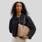 COACH Zip Top Tote Bag In Signature Canvas Tan/Brown RB-CBT20