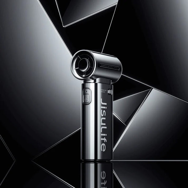 JISULIFE HANDHELD FAN LIFE9 5000MAH-CHROME