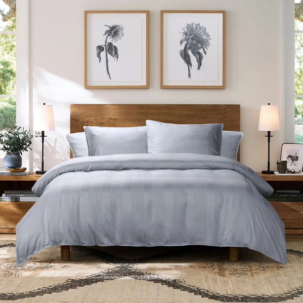 Intero Bamboopro Beyond Thread Count I Terra Dobby I Fitted Sheet I Bed Set