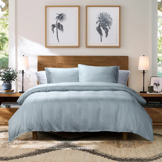 Intero Bamboopro Beyond Thread Count I Terra Dobby I Fitted Sheet I Bed Set