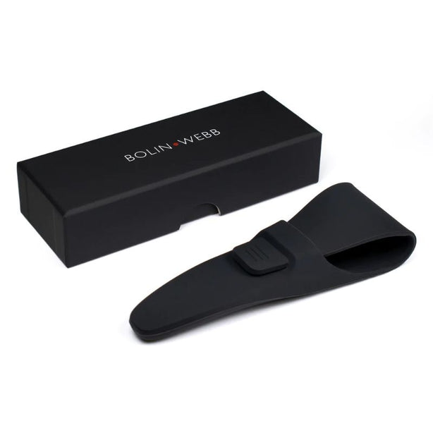 Bolin Webb X1 Matte Red Razor and Stand - Gillette Fusion 5 + Razor Case