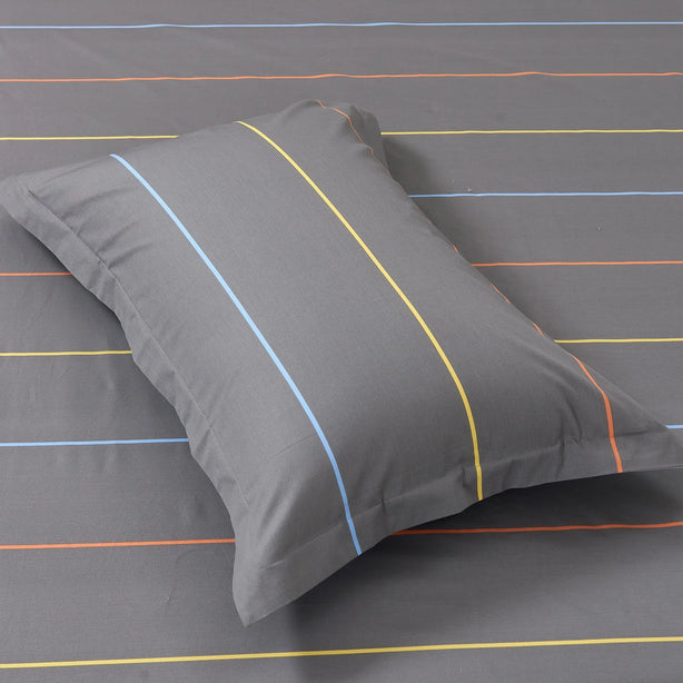 Marie Claire Lumine Printed 100% Combed Cotton 1000TC | Fitted Sheet Set I Bed Set - MC0425CTN-05