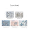 Marie Claire I MONTAIGNE I Tencel Lyocell I 1200TC Printed I Fitted Sheet Set I Bed Set - MC0525LF-03