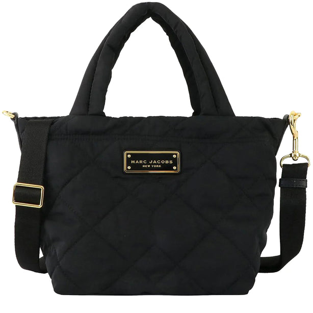 Marc Jacobs Quilted Nylon Mini Tote Bag in Black M0016681