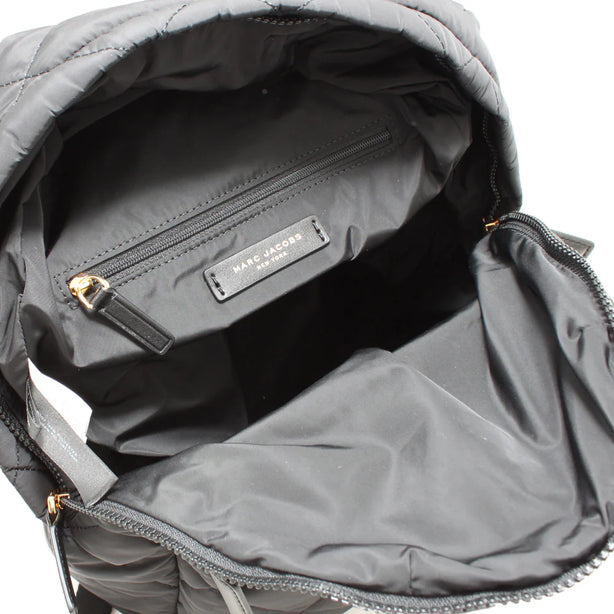Marc Jacobs Quilted Nylon Backpack Bag in Black M0011321
