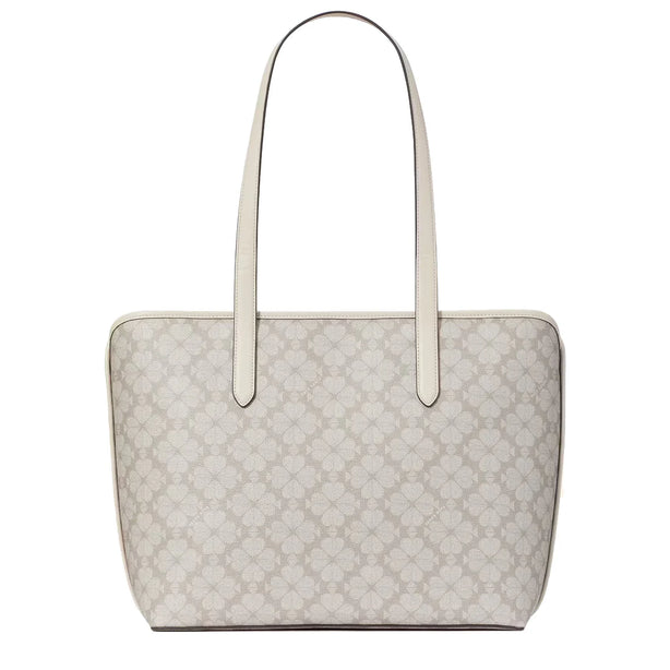 Kate Spade Signature Spade Flower Large Tote in Dark Mushroom Cap Multi KG086