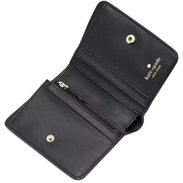Kate Spade Lena Small Bifold Wallet in Black KH788