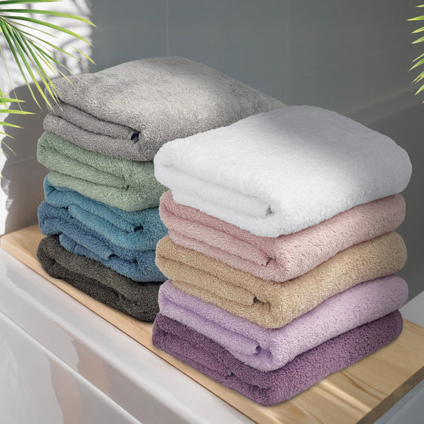 Milton Home Studio Coco by Coco Asano 100% Super Soft Cotton Bath Linen, Bath Towel