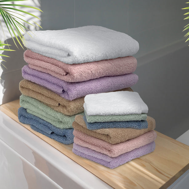 Milton Home Studio Coco by Coco Asano 100% Super Soft Cotton Bath Linen, Sand